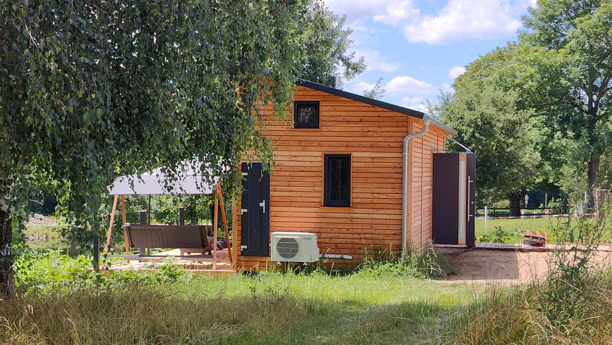 Willa Tinyhousebeidresden 3 Fuer 2 - 7 Personen, Naehe Saechsische Schweiz, Dresden, Mit Badeteich Großharthau Zewnętrze zdjęcie